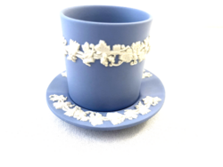 Wedgwood Jasperwar tálka és hengeres tartó/váza egyben