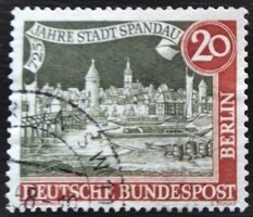 BB159p / Németország - Berlin 1957 Spandau 725 éves bélyeg pecsételt