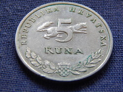 Horvátország 5 Kuna 2005
