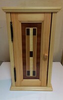 Kis Szekrény - Doboz - Tároló Asztalos Álltal Készített - Természetes Fa Színek - Fából készült - Új