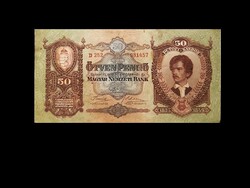 50 PENGŐ - 1932 - Talán a legszebb "Petőfis" hajtás nélkül!