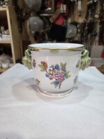 Herendi viktória mintás porcelán kaspó