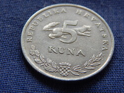 Horvátország 5 Kuna 1995