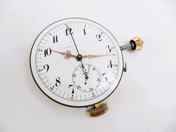 ANTIK,NEGYEDÜTŐS, STOPERES (CHRONOGRAPH)ZSEBÓRA SZERKEZET ,1900 ÉVEK
