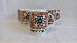 Kínai porcelán teás/kakaós bögrék hibátlan állapotban