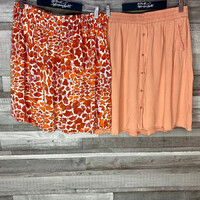 Promod, H&M gumis derekú szoknya szett M