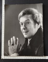 Cca. 1970 MÁRKUS LÁSZLÓ SZÍNMŰVÉSZ KORABELI EZÜSTZSELATIN SZTÁR FOTÓ FÉNYKÉP