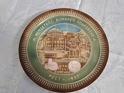 Ritka Zsolnay falitál