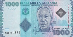1.000 Schilling  Tanzánia A képen látható állapotban