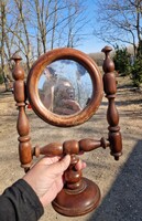 Fa Borotválkozó Tükör billenős asztali