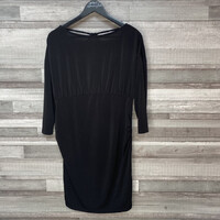 H&M Mama fekete csinos kismama ruha M