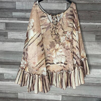 By O la la Glam virágmintás poncsó