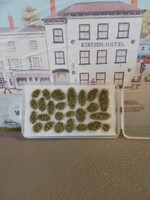 Vasútmodell H0 TT N fűcsomók új