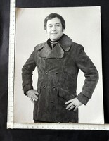 Cca. 1970 MÁRKUS LÁSZLÓ SZÍNMŰVÉSZ KORABELI EZÜSTZSELATIN SZTÁR FOTÓ FÉNYKÉP