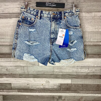 Sinsay sötétebb szaggatott farmernadrág 38