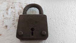 (K) Régi lakat kulcs nélkül