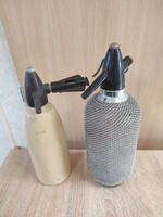 2 db szódás üveg egyben