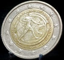 Görögország 2 euró, 2010 2500. Évforduló - a Marathóni csata E03A2