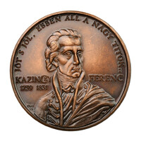 MÉE XIX. Vándorgyűlés Sátoraljaújhely 1989 Kazinczy emlékérem