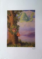 RENE' MAGRITTE   - eredetigazolással!