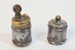 Antik mini benzines öngyújtó medál
