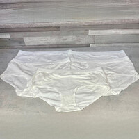 Fehér női bugyi 5 db-s szett XXL