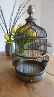 53cm JOSEF DENK WIEN bécsi antik madár kalitka asztali