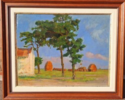Vidovszky Béla (1883-1973) Szolnoki Táj