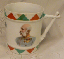Ferenc József MZ Altrohlau I. világháborús emlékbögre 1914-15