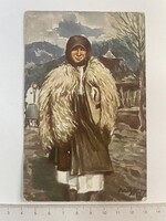 -AX174- Régi II. Vh-s Világháborús Katonai Levél Levelezőlap Képeslap
