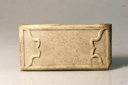 Zsolnay csempe, épületdísz 19. sz. máz nélküli