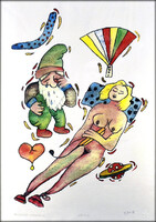 EfZámbó István (1950): LEGYEZŐ BUMERÁNGGAL (HATALMAS VERZIÓ)
