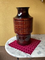 Kispesti gránit kerámia padló váza 53 cm.