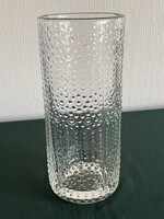 Sklo Union Adolf Matura, Rosice színtelen üveg váza (U0092)