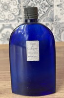 Antik Bourjois "Soir de Paris" kobaltkék kölnis üveg (1930-50-es évek)