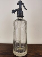 Váli Péter szoknyás fehér  Nagyváradi szódásűveg (T:132)