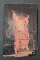 Szeged Pick szalámigyár kártyanaptár 1988