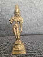 Párvati Hindu Istennő. India 15cm