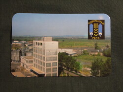 Kártyanaptár,Pécs,gabona malomipari vállalat,1986,  (2)