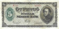 5 pengő 1926 restaurált 2.