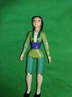 Retro DISNEY rajzfilm mese hős MULAN KATONA HARCOS AKCIÓ figura 12 cm HIBÁTLAN