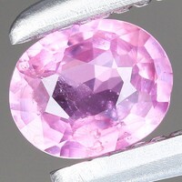 0.21ct 4x3.2mm Természetes Pink Zafír, Gyönyörűen Ragyogó Drágakő
