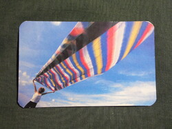 Kártyanaptár,Déltex felsőruházat vállalat,Szeged,Baja,Hódmezővásárhely,1987, (2)