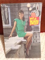 Füles 1989. április 28. Régi és nagyon ritka papírrégiség magazin