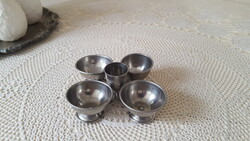 Retro,inox asztali tojástartó,kínáló