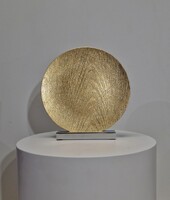 Krómozott modern design tányértartó