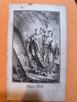 Eladó egy eredeti 1782-es bibliai rézmetszet sorozat, összesen 10 darab, azonos kiadványból.