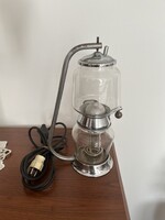 Art deco lombik üveg kávéfőző vezetékkel működik