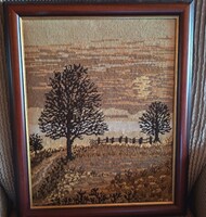 Gobelin kép, 40x ,50 cm