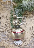 Karácsonyfadísz üveg, figurális dísz korsó